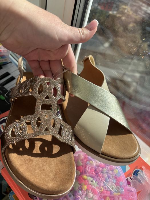 Шкіряні босоніжки 41 розмір 26,5 см Ara ecco clarks