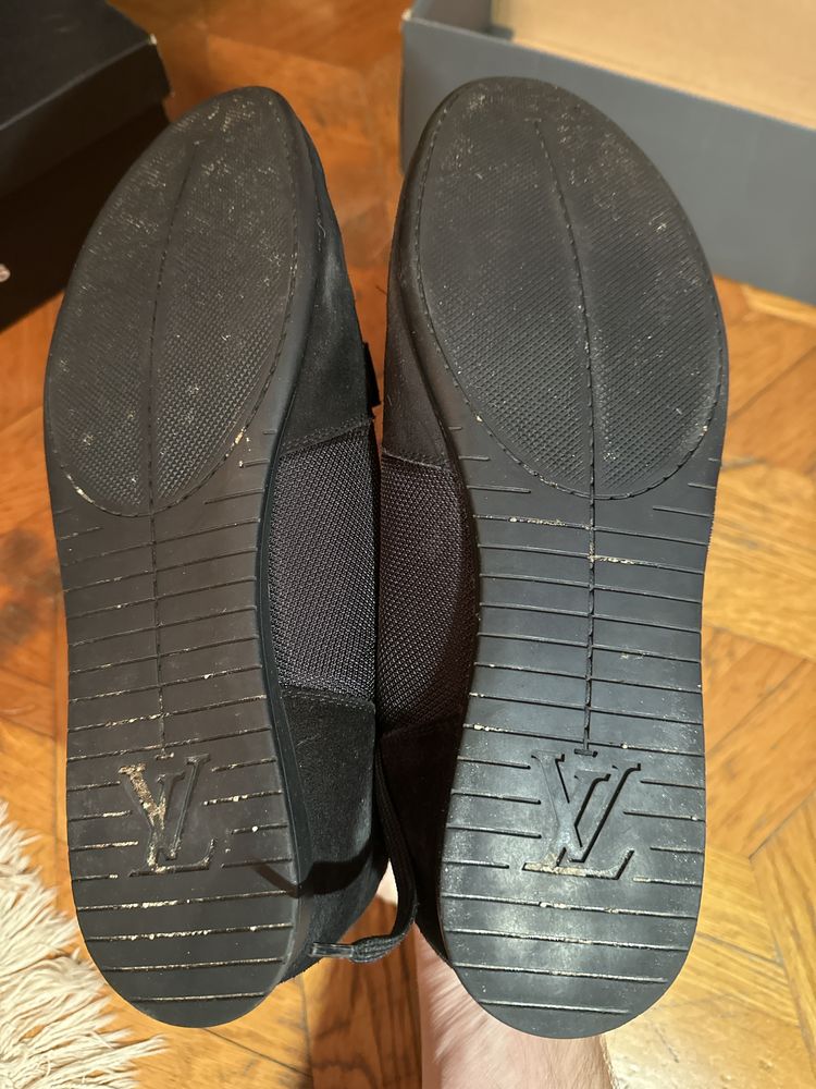 Louis Vuitton кросовки оригинал замша