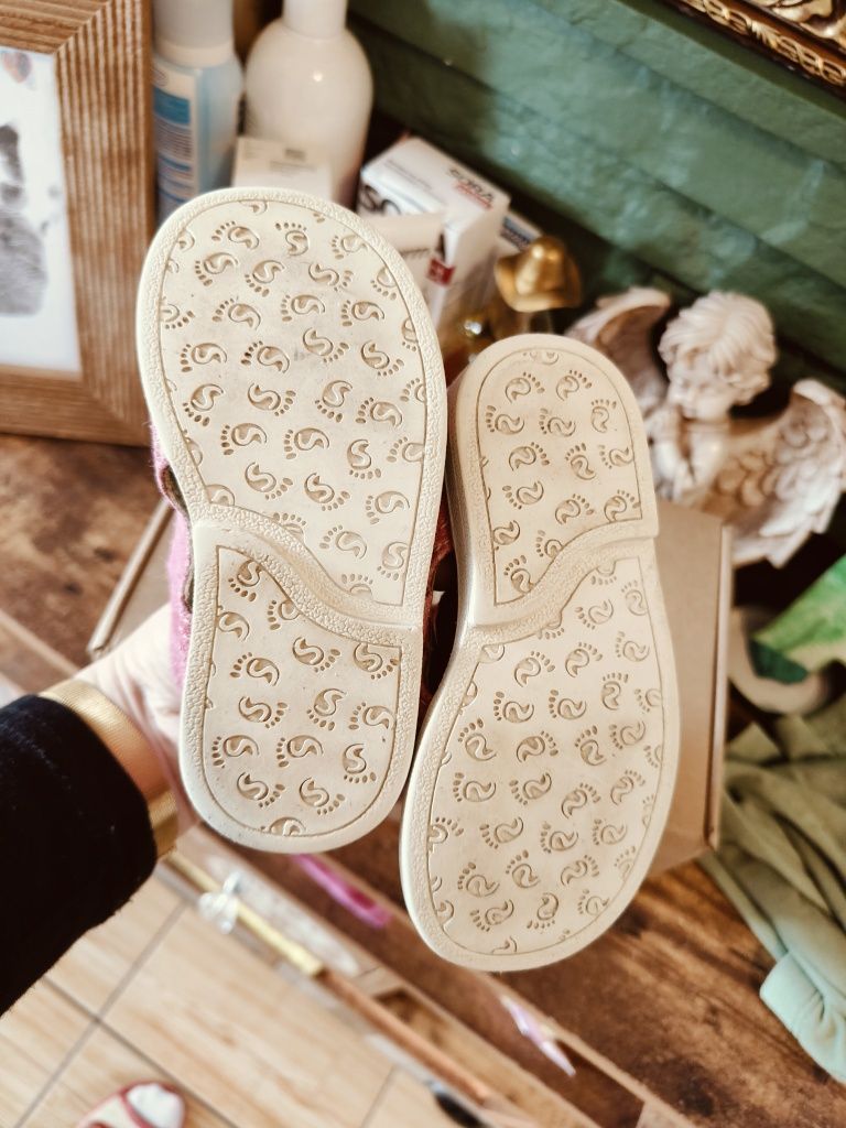 Kapcie Slippers Family r. 22 różowe