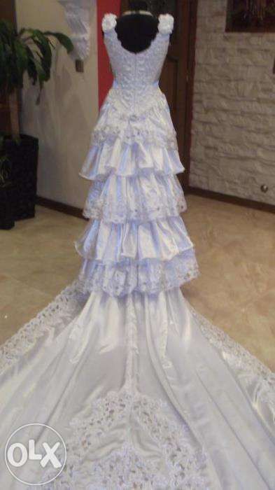 OKAZJA Wyjątkowa i niepowtarzalna ślubna suknia