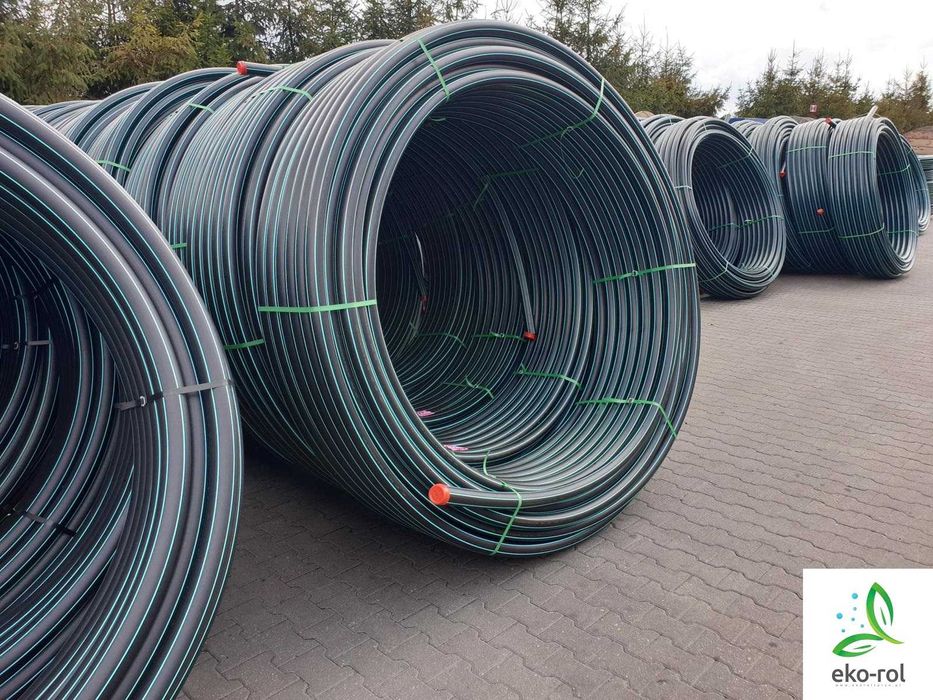 Rura PE 110 x 6,6 PN10 - nawadnianie upraw rolniczych / transport