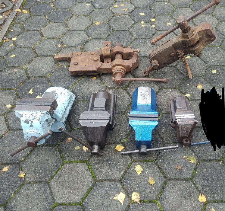 Imadło, imadła , duże, mocne, prl