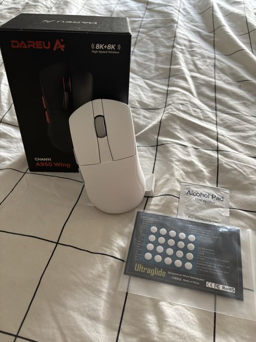DAREU A950 WING 35g+ Ultraglide ICE+ Steelseries QCK Performance Speed