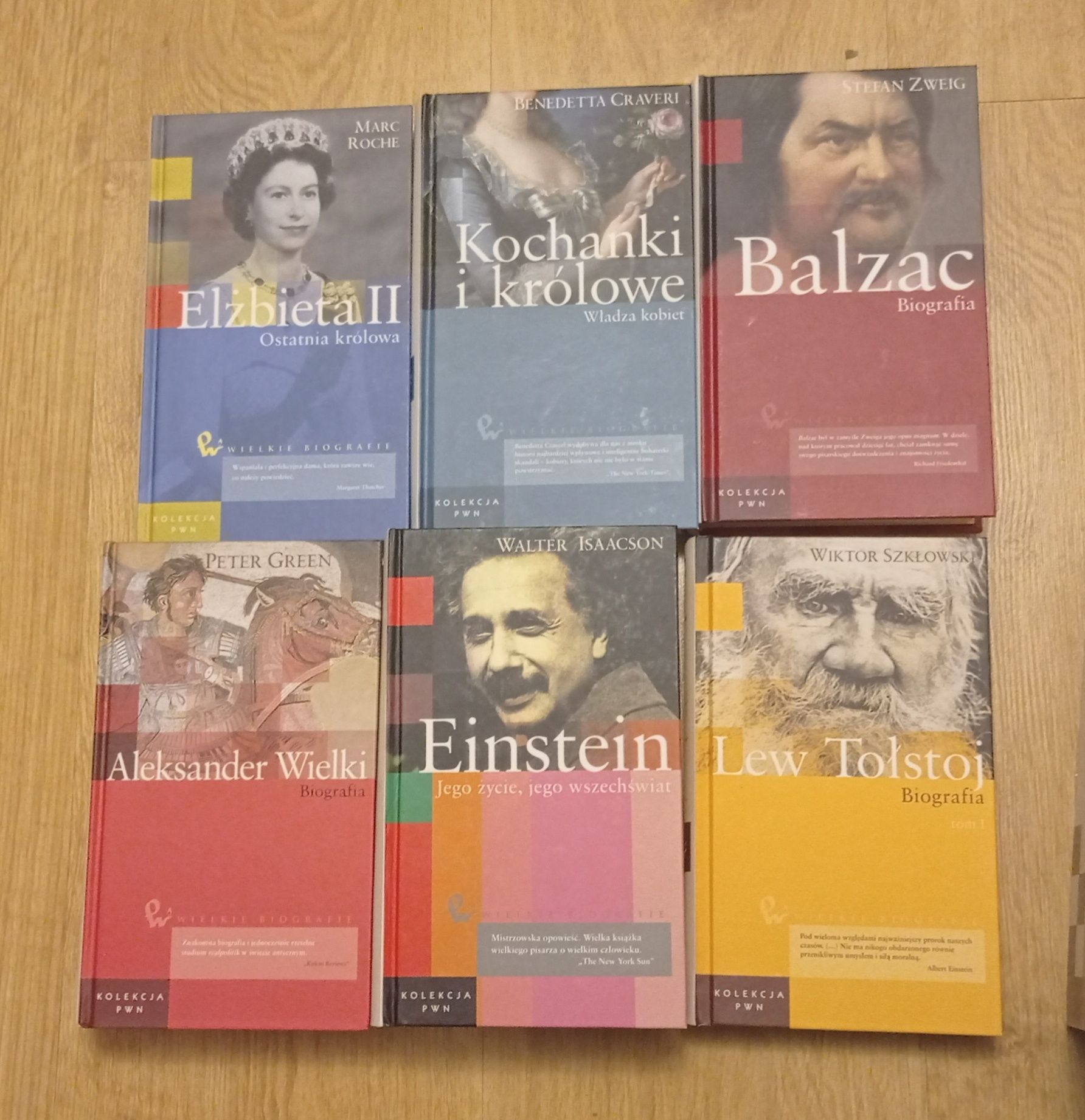 Biografie Kolekcja Pwn cała kolekcja cz. 1-51