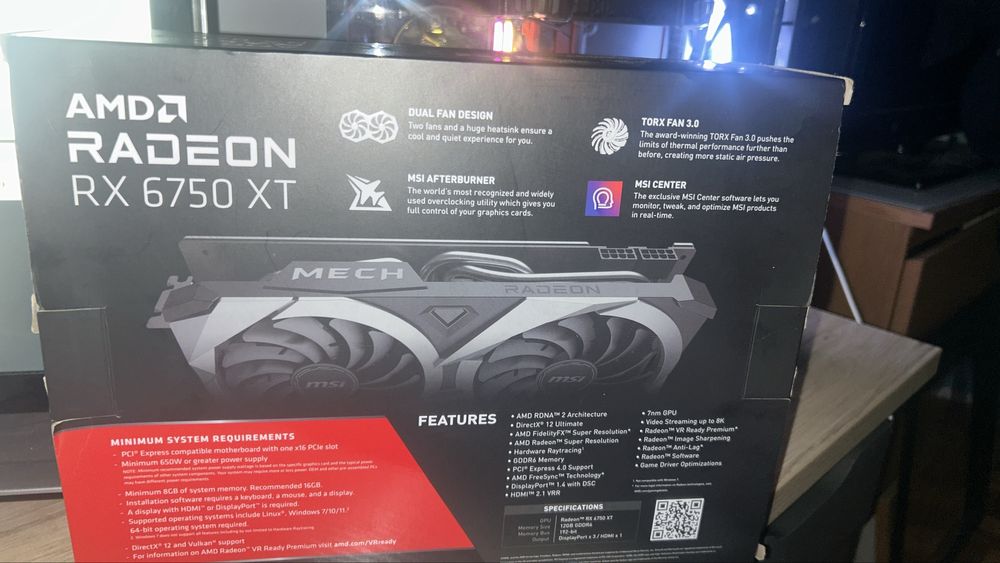 Placa grafica AMD Radeon RX 6750 XT