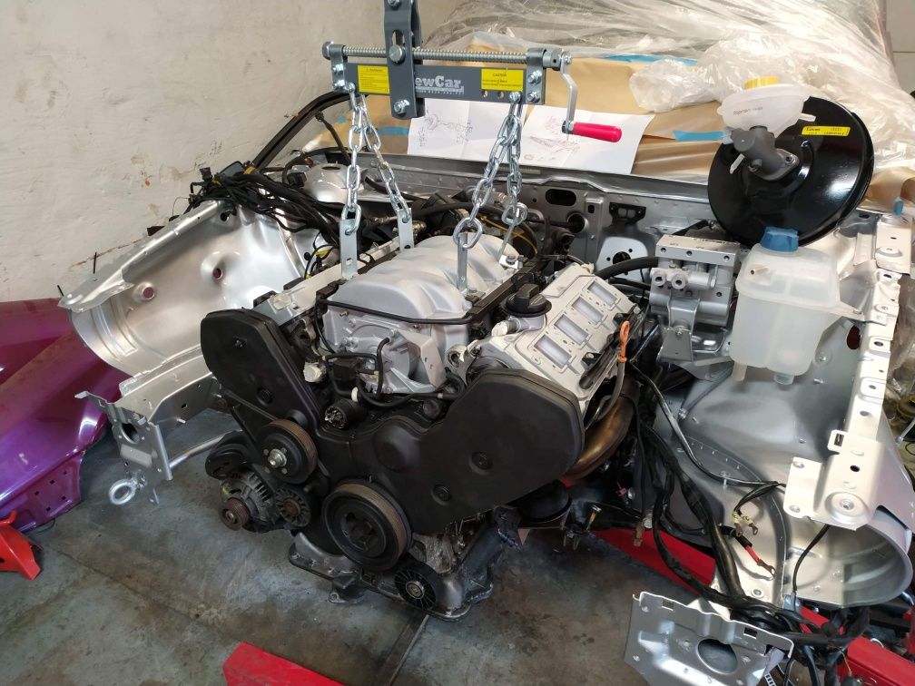 Audi V8 4.2 32V instalacja swap