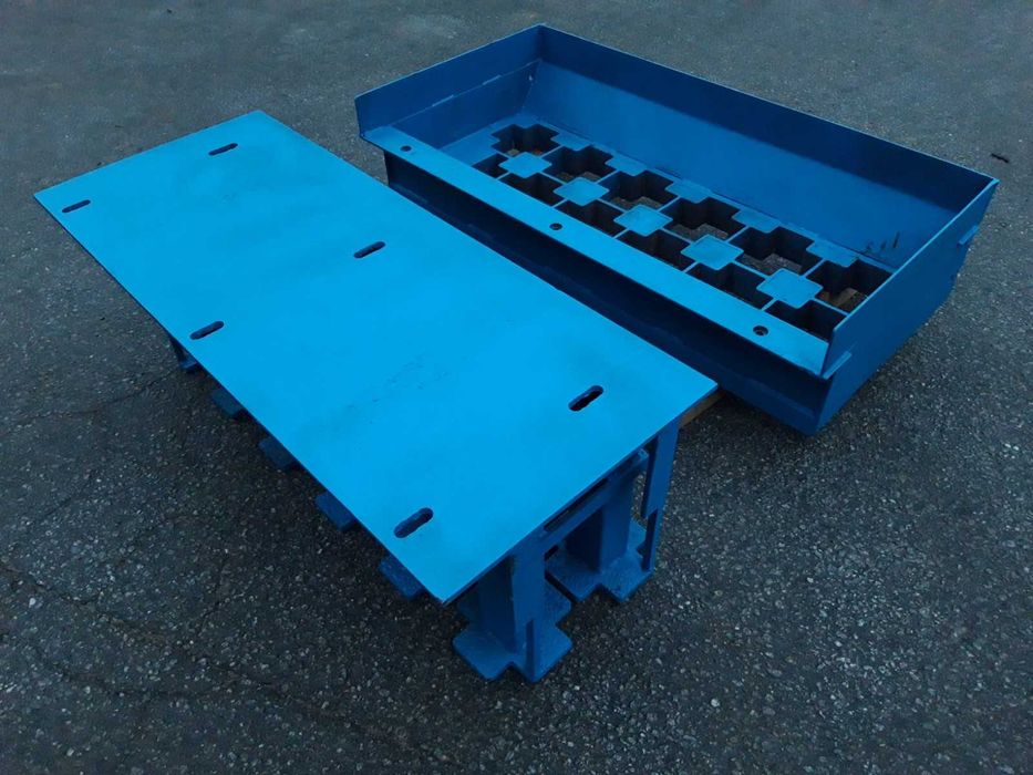 Forma para Maquina Blocos HCF9 Pavês Cruz