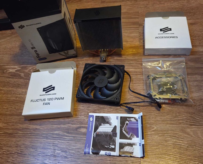 Chłodzenie CPU do procesora SilentiumPC Fera 5 120mm AMD Intel
