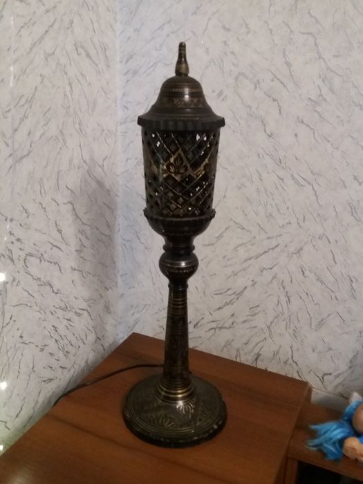 Светильник, ночник латунный Индия