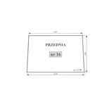 Szyba przednia Zetor 7011 , 7211 , 7245 , 5211 , 6340 , 5320 ACX131i