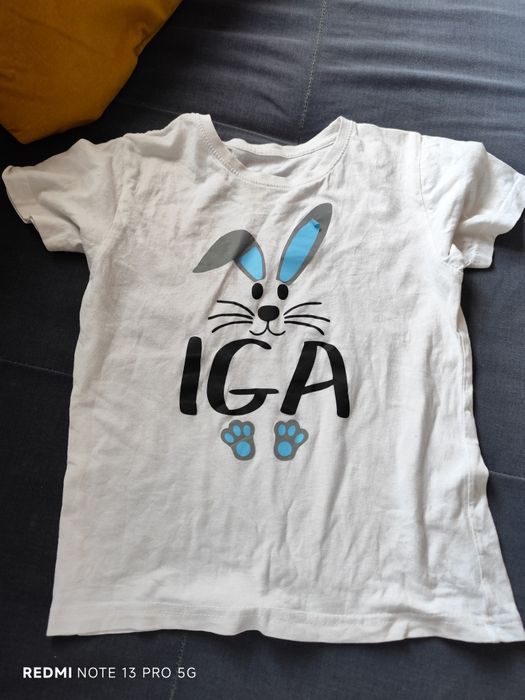 Koszulka z imieniem Iga