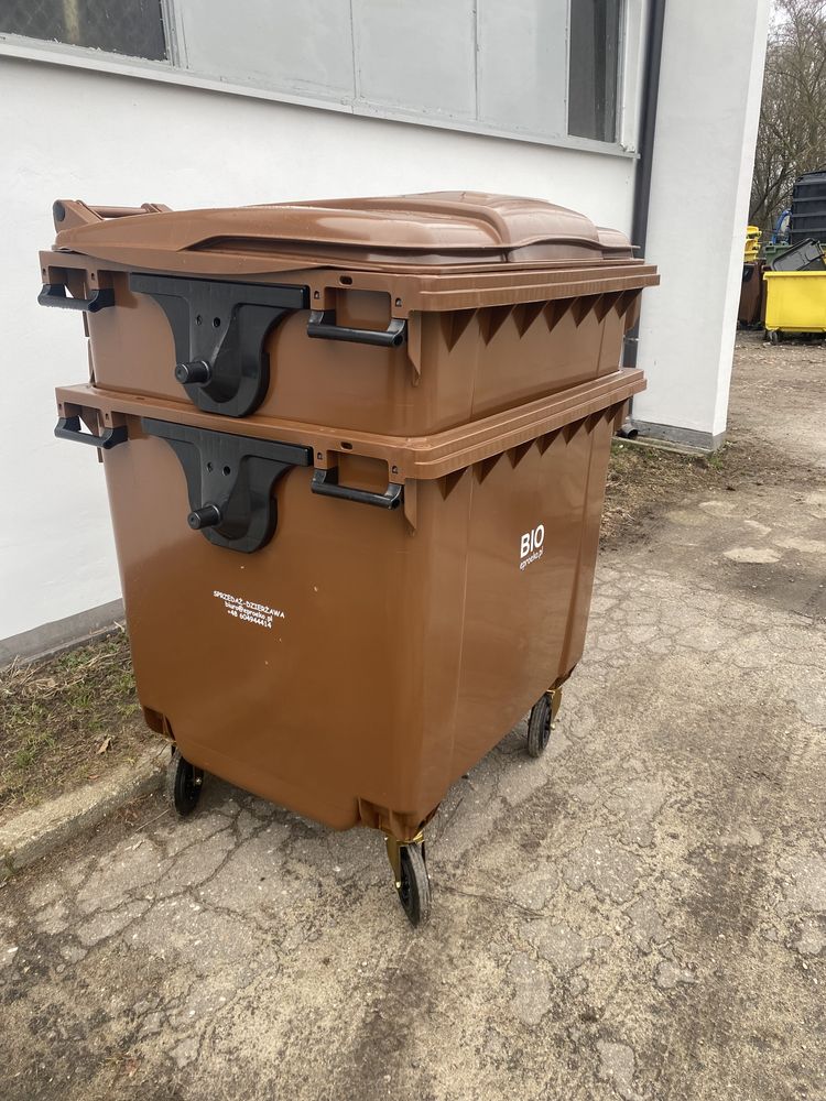 Kosz pojemnik kontener śmietnik na odpady śmieci bio eko 120l 240l EU
