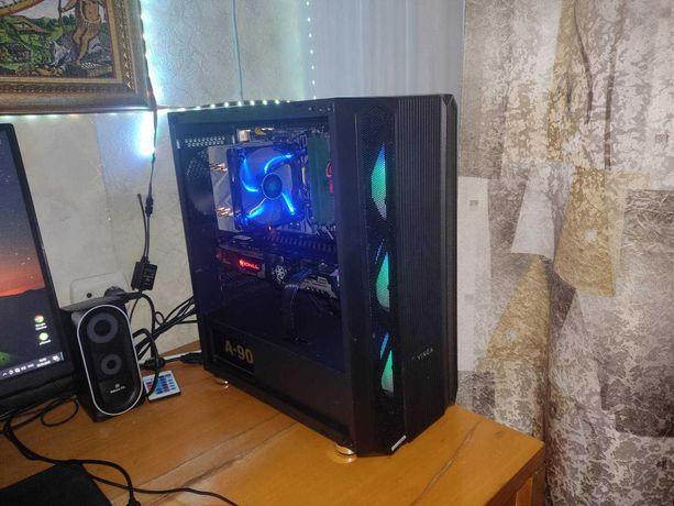 ИГРОВОЙ КОМП AMD Ryzen 5 1600, GTX 1070 (8gb),DDR4 (16 Gb),SSD 120Gb