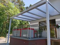Pergola aluminiowa, weranda, zadaszenie tarasu, wiata garażowa