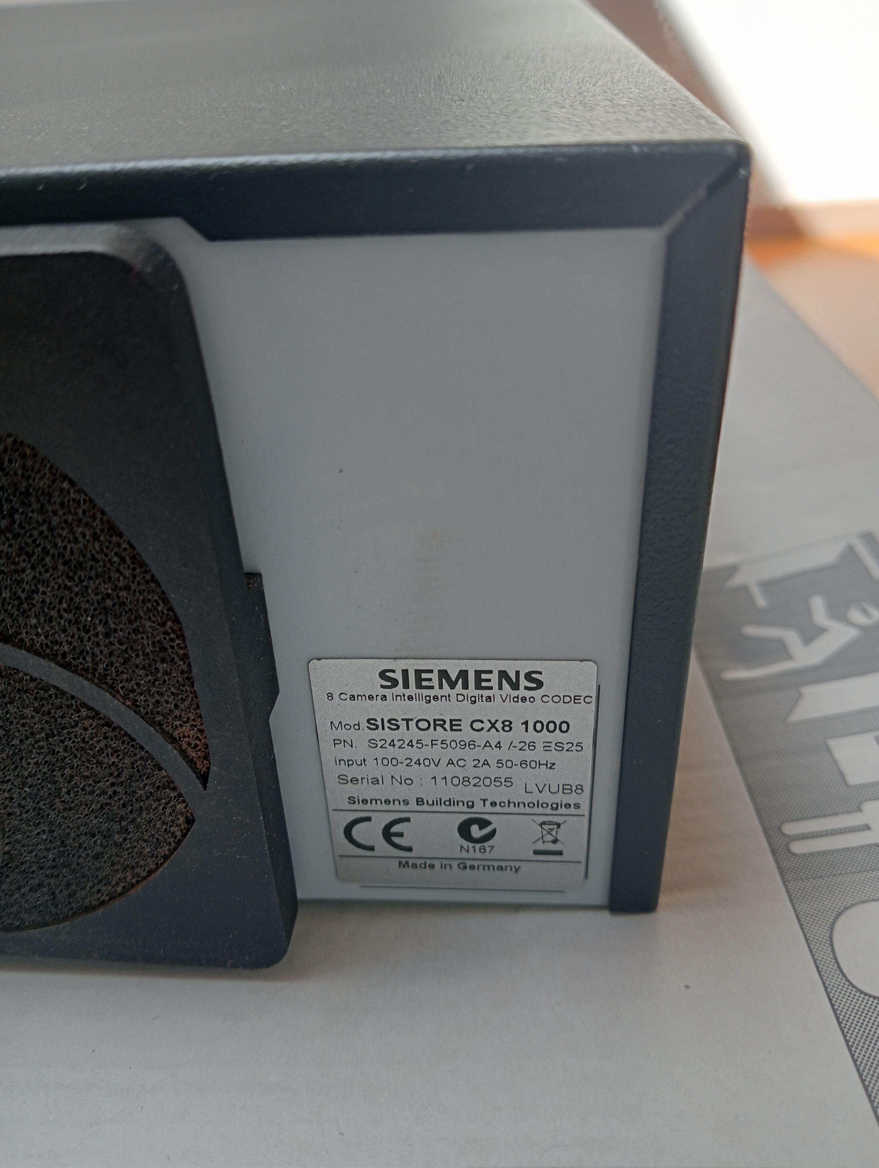 Siemens sistore cx8 rejestrator do kamer