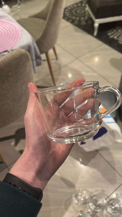 Szklanki z uchem 11szt