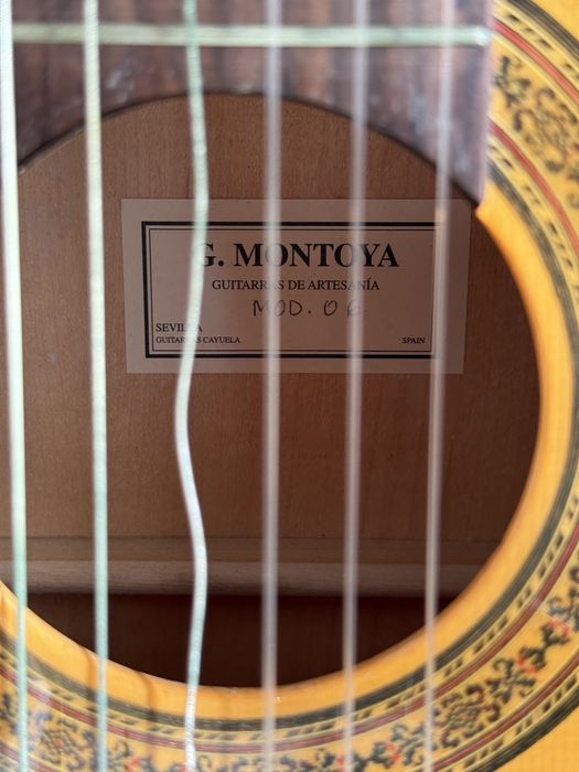 Guitarra classica flamenco espanhola