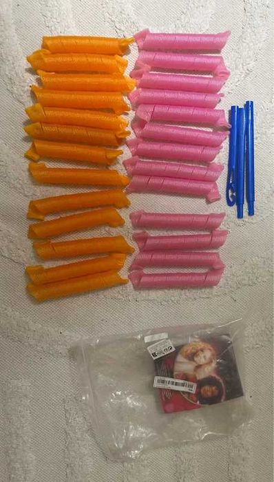 Zestaw wałków do włosów Shein – 36 sztuk + haczyk