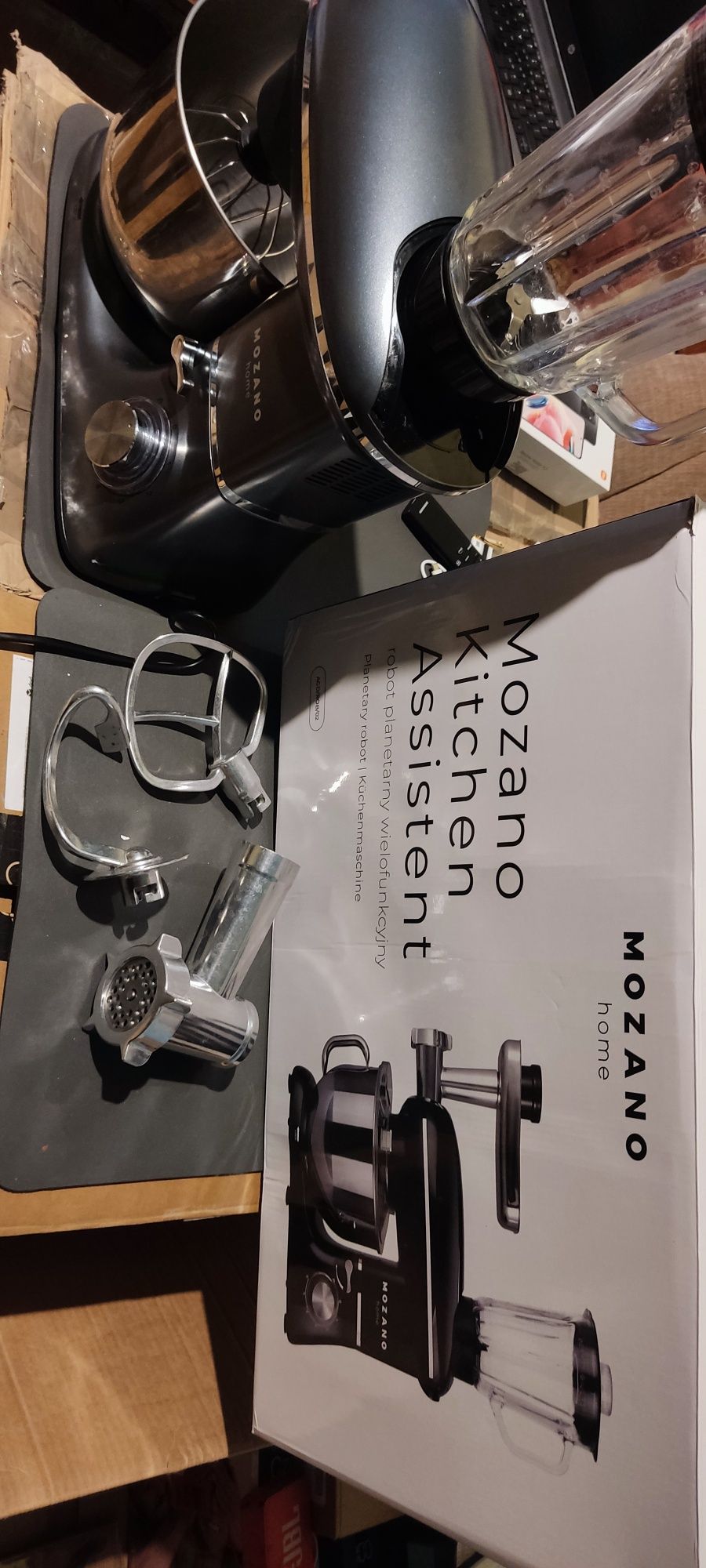 Robot kuchenny Mozano Kitchen Assistent 2300 W srebrny/szary
Symbol
59