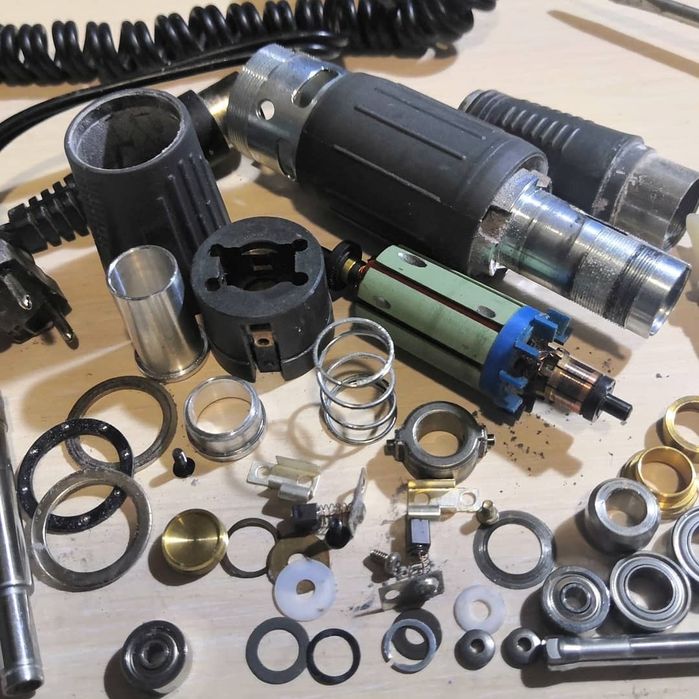 Запчастини для манікюрних фрезерів, підшипники,  щітки, кабелі