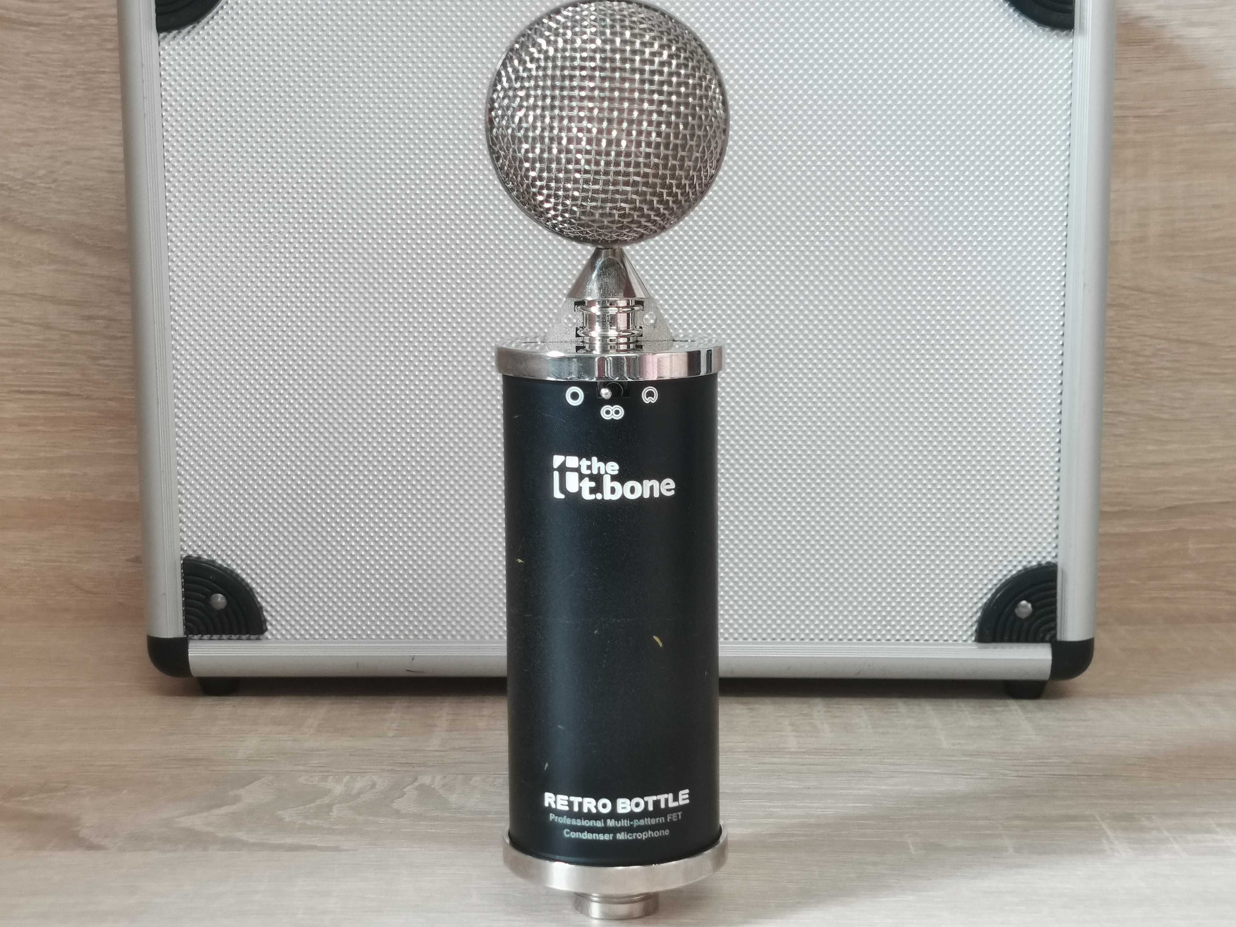 Mikrofon pojemnościowy The T.Bone Retro Bottle Profesjonalny Komplet!