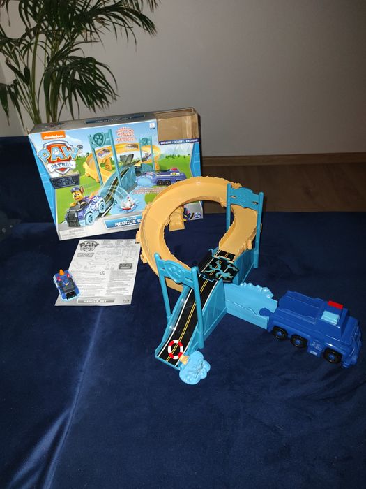 Wyrzutnia psi patrol - zestaw ratunkowy Chease'a