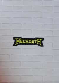 Naszywka, naprasowanka: Megadeth logo (metal)