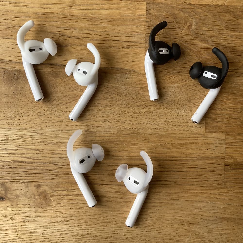 Насадки амбушюри для навушників AirPods EarPods вкладыши накладки