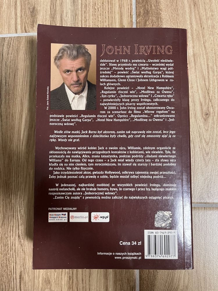 John Irving - Zanim cię znajdę