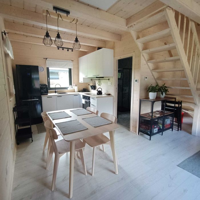W Maciejowym Sadzie - domki na wynajem Bieszczady (balia, sauna)