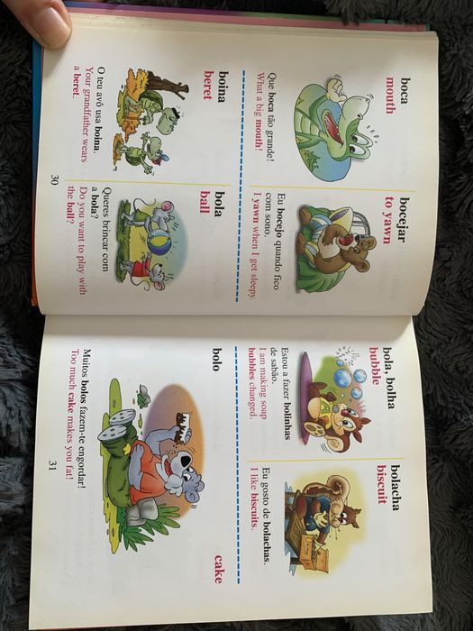 Dicionário português-inglês infantil ilustrado