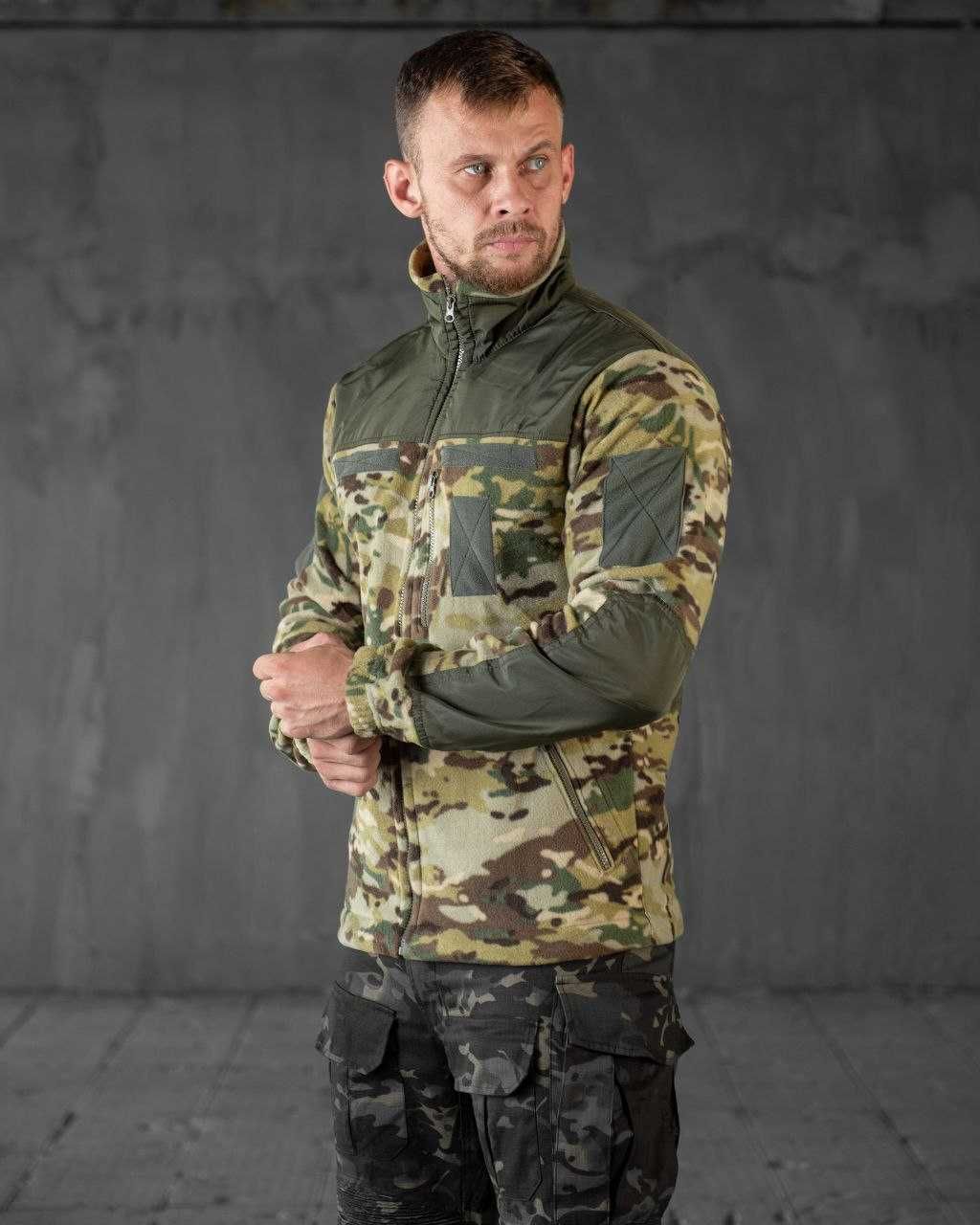 Флісова кофта RMilitary | Посилені плечі та лікті, мультикам