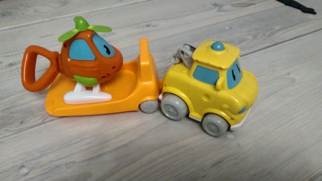 Auto helikopter laweta zabawka dla najmłodszych Smiki