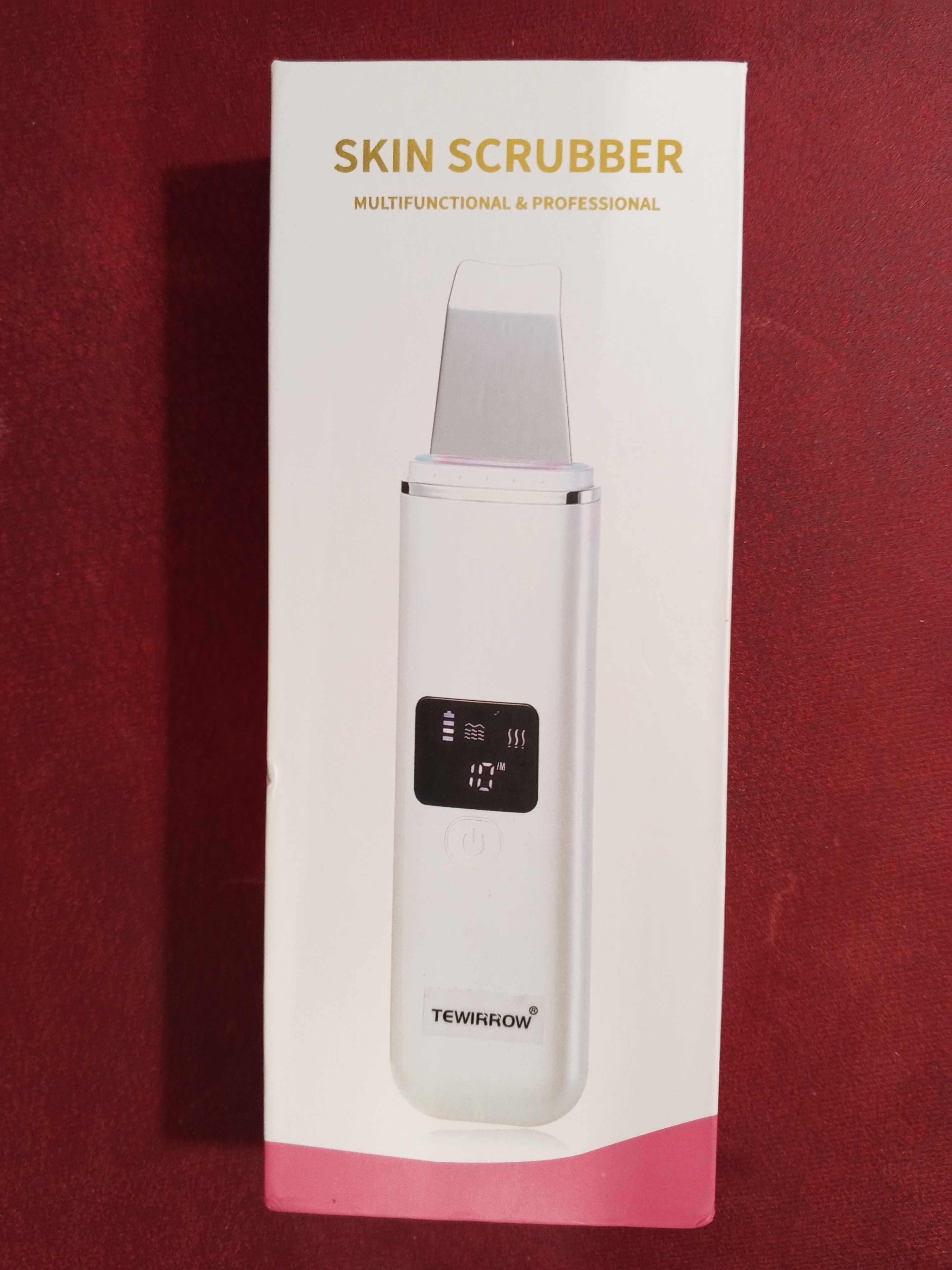 Модернизированный ультразвуковой скруббер для лица с зарядкой USB