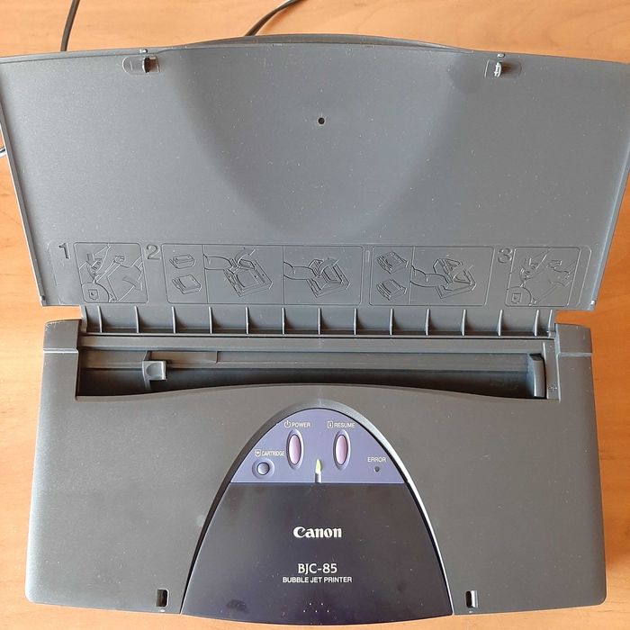 Принтер портативний дорожній струменевий CANON BJC-85, стан відмінний.