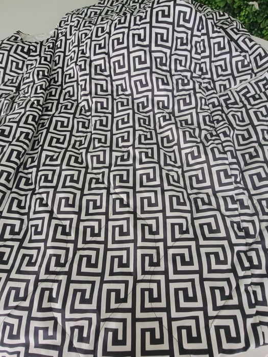 Kamizelka bezrękawnik grecki wzór dwustronna Kieszenie pikowana