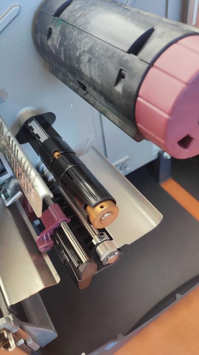 Drukarka Zebra ZM400 200dpi + GILOTYNA + LAN 100% OKEY