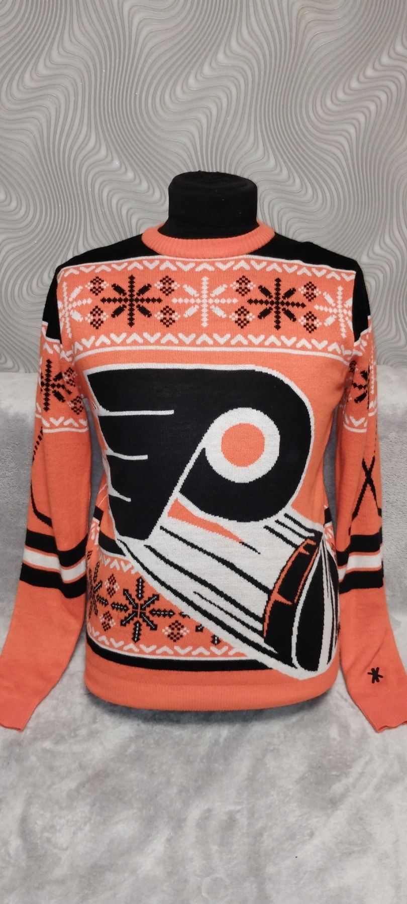 Вінтажний светр Philadelphia Flyers Klew р.М