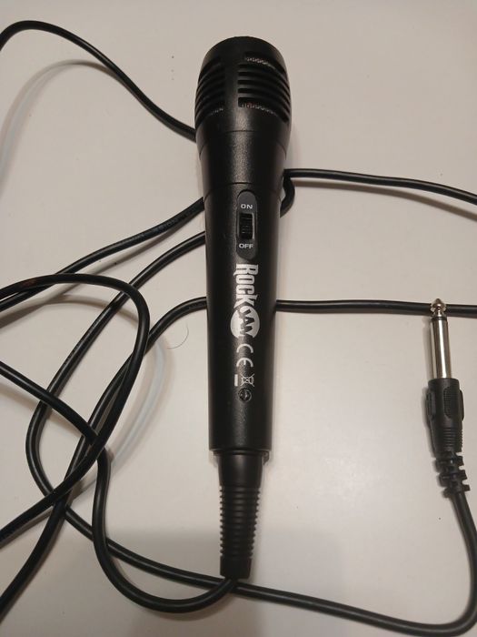 Мікрофон RockJam, дротовий динамічний