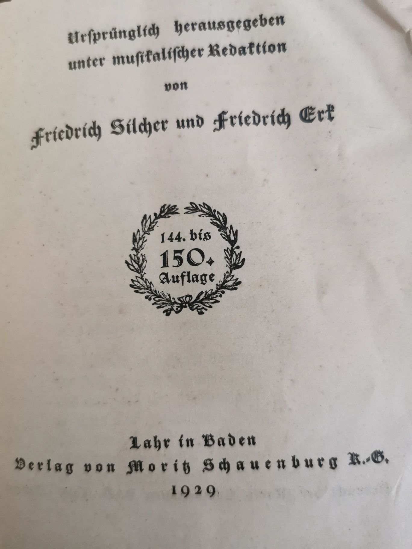 Śpiewnik przedwojenny 1929