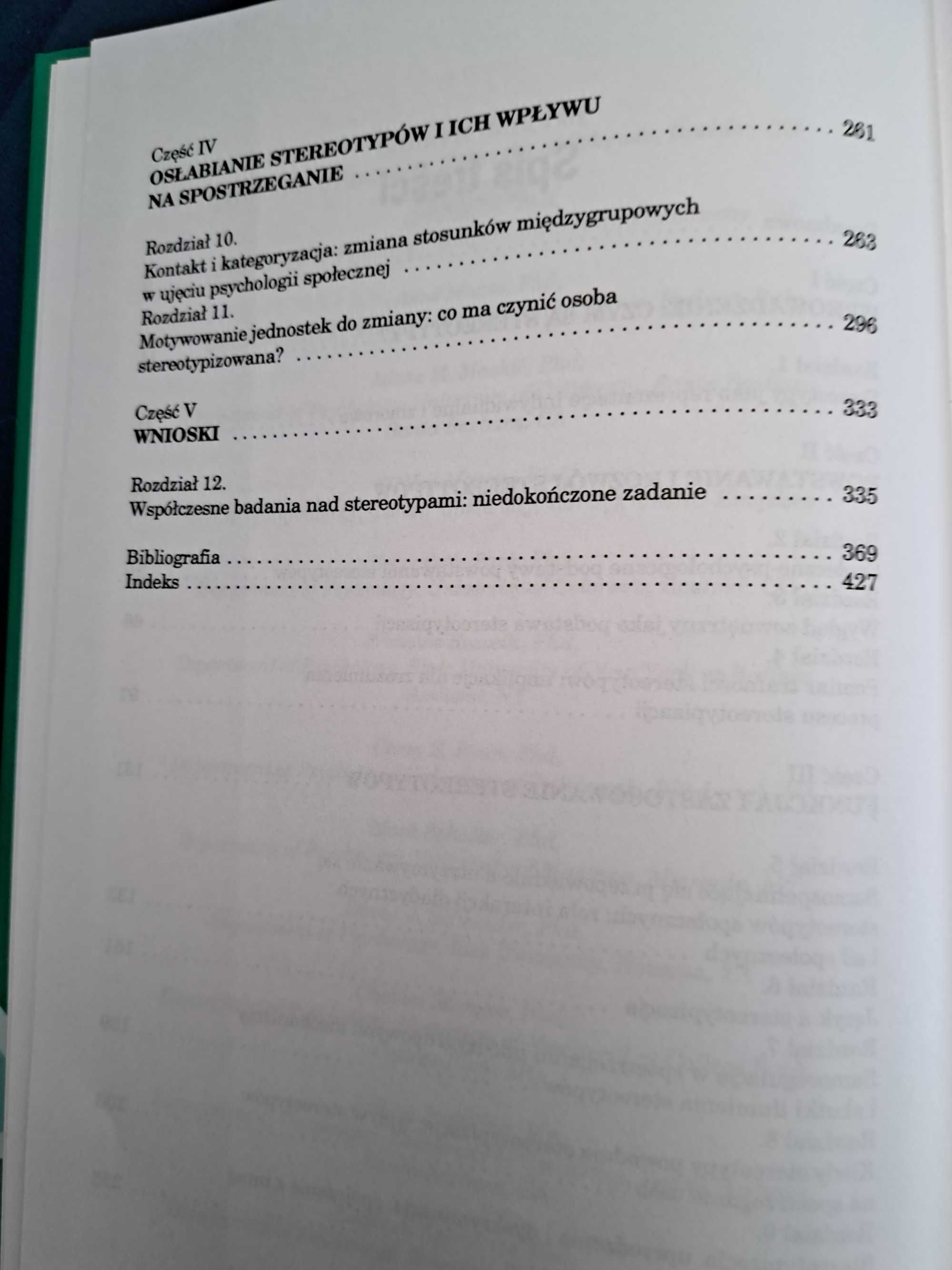 Psychologia społeczna Stereotypy i uprzedzenia, MACRAE, STANGOR