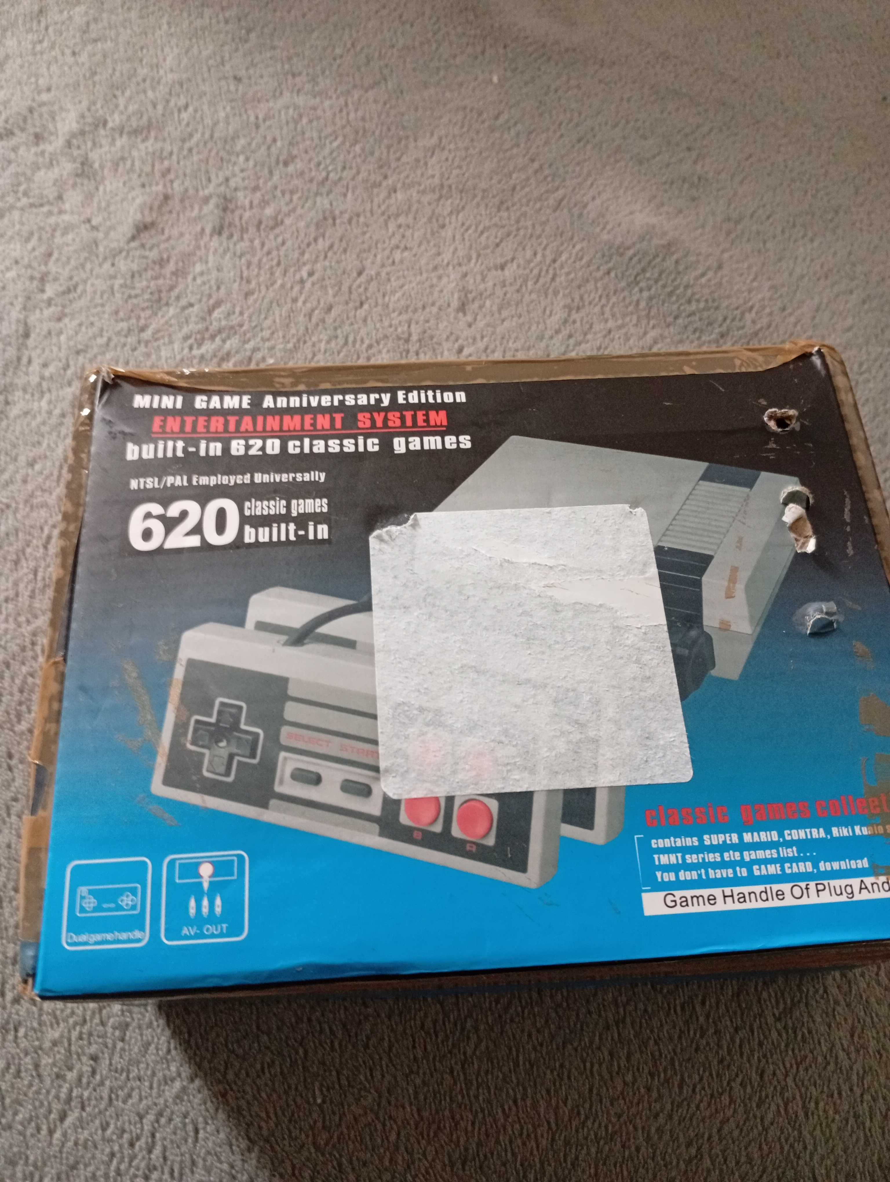 Mini konsola retro game przenośny Pegasus 620 gier