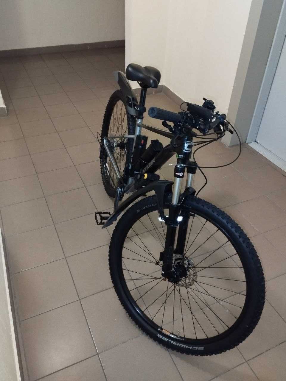 Велосипед Cannondale Trail SL 4 29 чёрный. Shimano Deore.ЛЮКС.