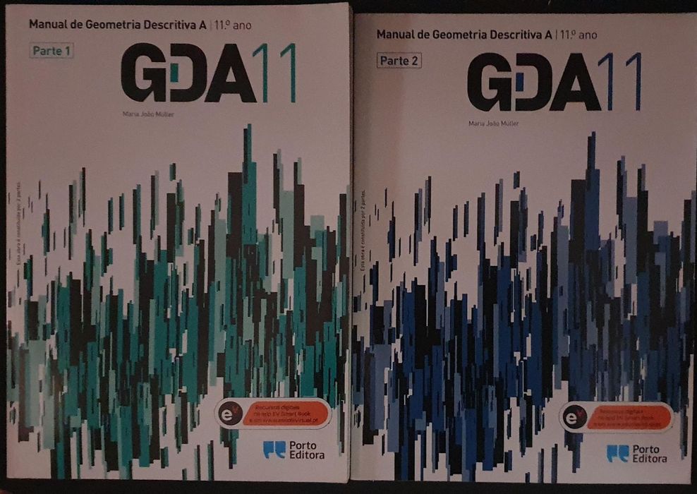 Manual de Geometria Descritiva A - 11.º ano 
de Maria João Müll
