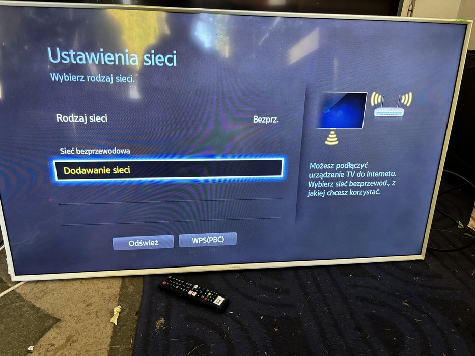 Tekewizor LED Samsung 48 cali ze Smartem przywieziony z Niemiec .
