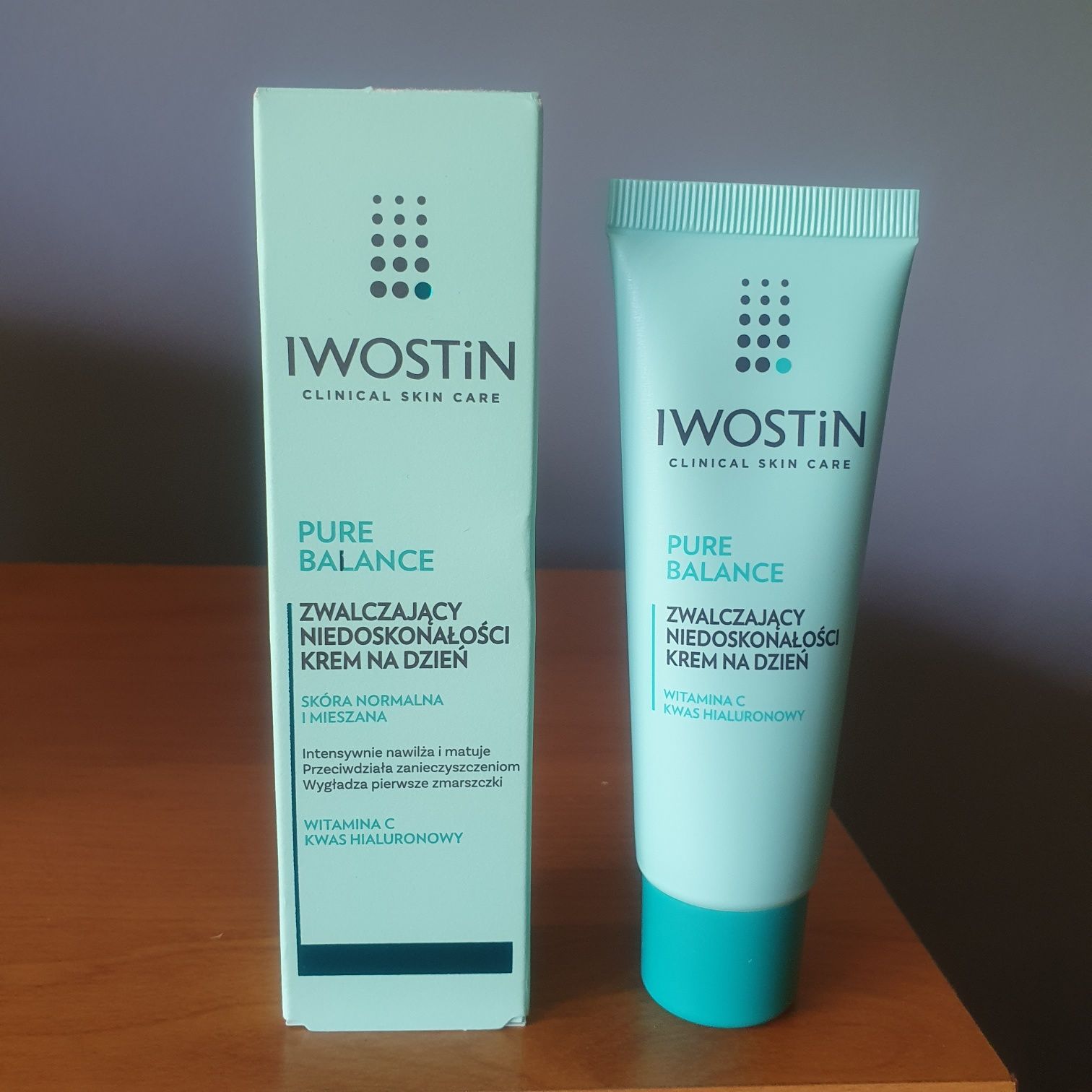 Iwostin pure balance-purritin płyn micelarny,la roche posay gratis!