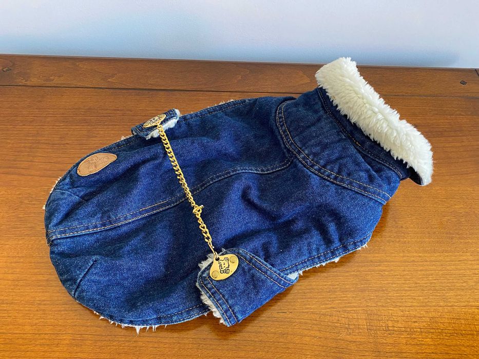 Oryginalna Kurtka Jeansowa Dla Psa „Dog Line” Made in Italy