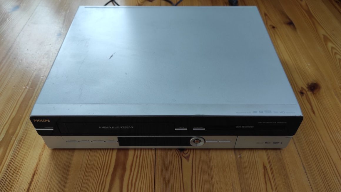 DVD Recorder Philips VCR DVDR 3510V Uszkodzony