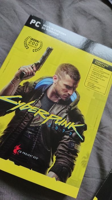 Cyberpunk 2077 PC Gra CDP Edycja Pudełkowa Mapa Naklejki Zestaw gier