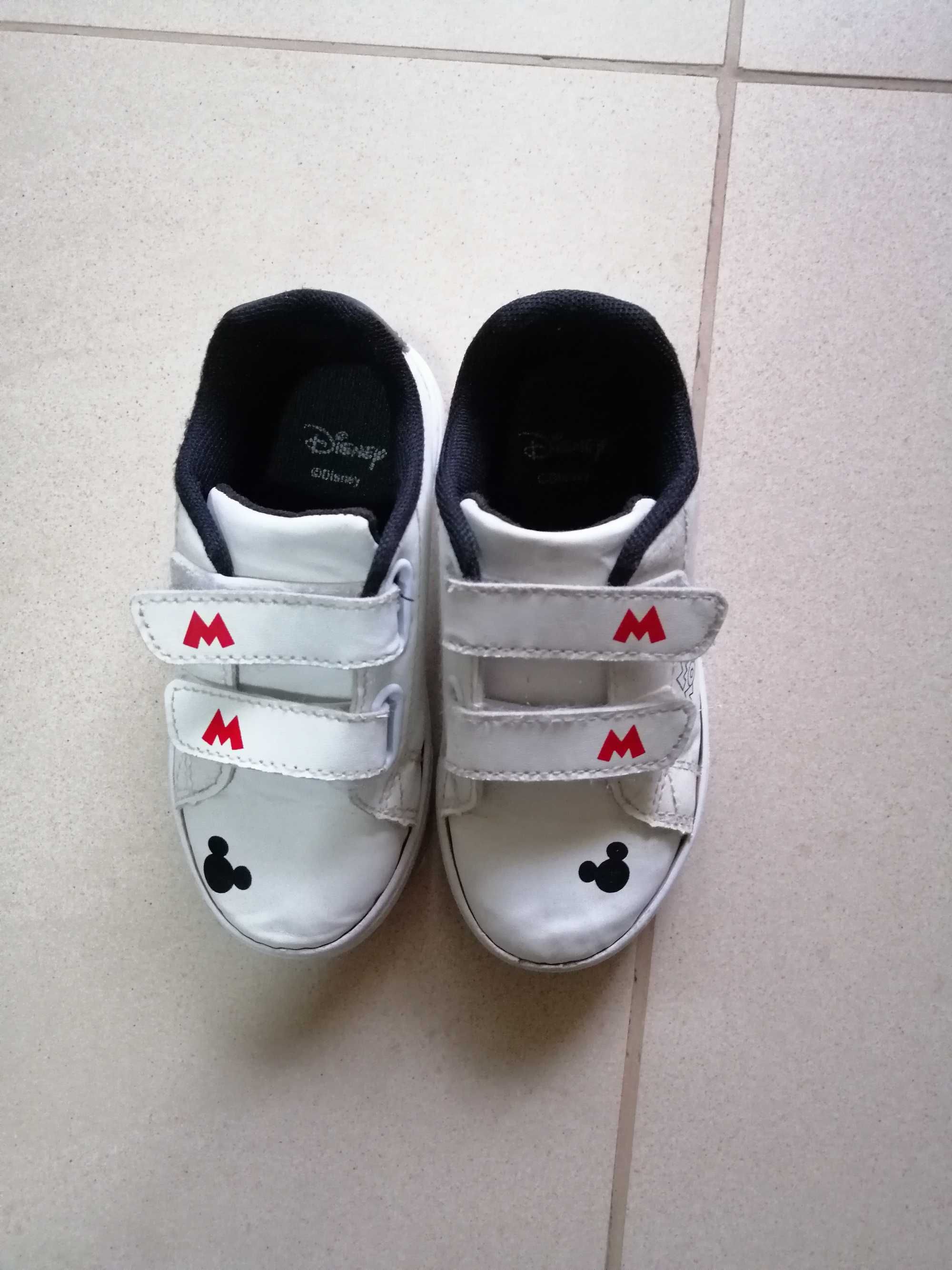 Sapatilhas do Mickey, tamanho 27